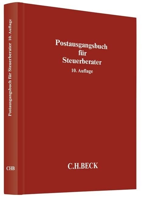 Postausgangsbuch fur Steuerberater (Hardcover)