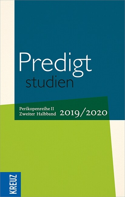 Predigtstudien 2019/2020 - 2. Halbband (Hardcover)