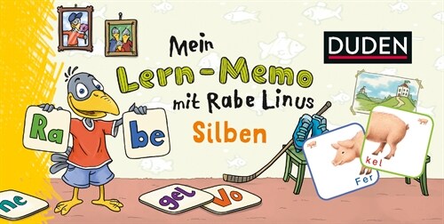 Mein Lern-Memo mit Rabe Linus - Silben (Kinderspiel) (Game)