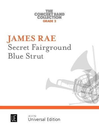 Secret Fairground - Blue Strut, fur Blasorchester, Partitur und Stimmen (Sheet Music)