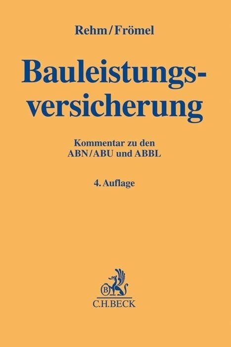 Bauleistungsversicherung (Hardcover)