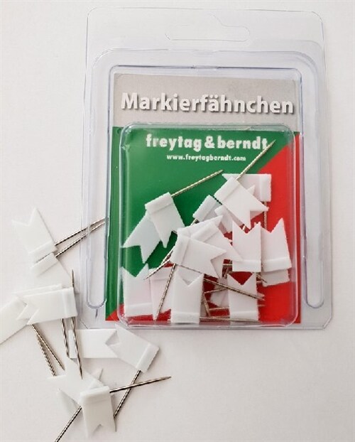 Pin Fahnchen weiß (General Merchandise)