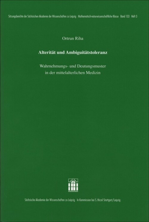 Alteritat und Ambiguitatstoleranz (Paperback)