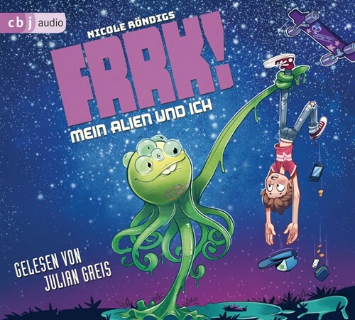 FRRK! - Mein Alien und ich, 4 Audio-CD (CD-Audio)