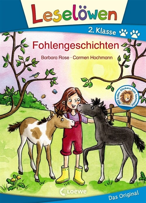 Leselowen 2. Klasse - Fohlengeschichten (Hardcover)