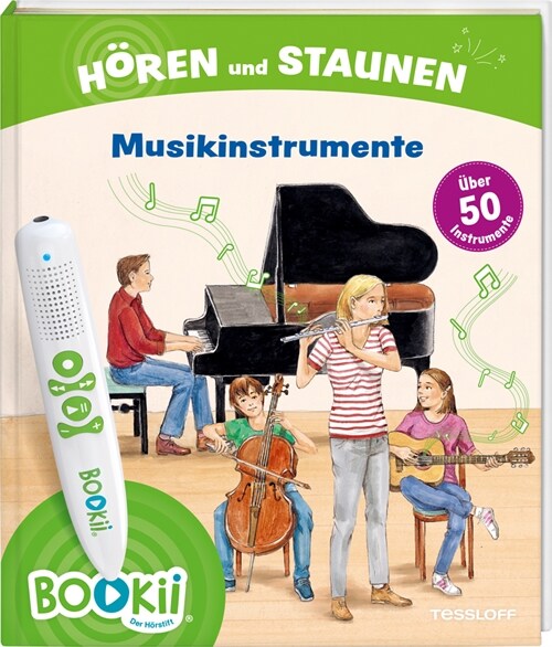 BOOKii® Horen und Staunen Musikinstrumente (Hardcover)