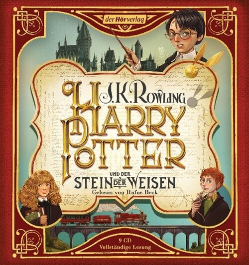 Harry Potter und der Stein der Weisen, 9 Audio-CD (CD-Audio)