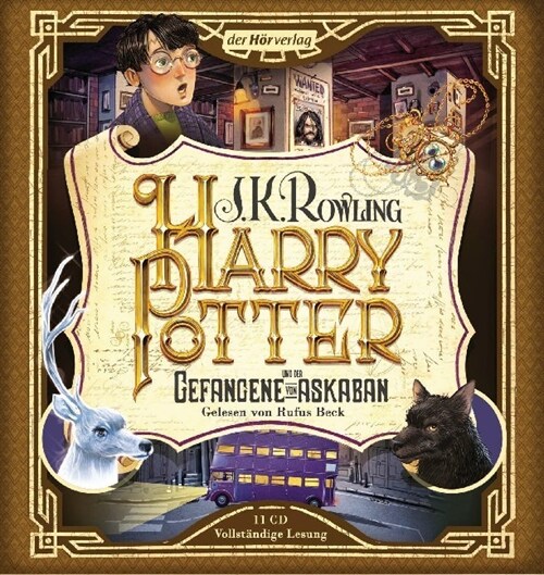 Harry Potter und der Gefangene von Askaban, 11 Audio-CD (CD-Audio)