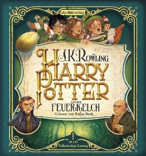Harry Potter und der Feuerkelch, 20 Audio-CD (CD-Audio)