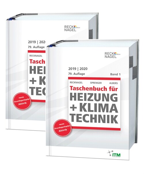 Recknagel - Taschenbuch fur Heizung und Klimatechnik 2019/2020 - Premiumversion, m. CD-ROM, 2 Bde. (Hardcover)