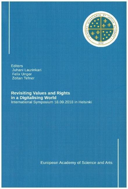 Revisiting Values and Rights in a Digitalising World (Hardcover)