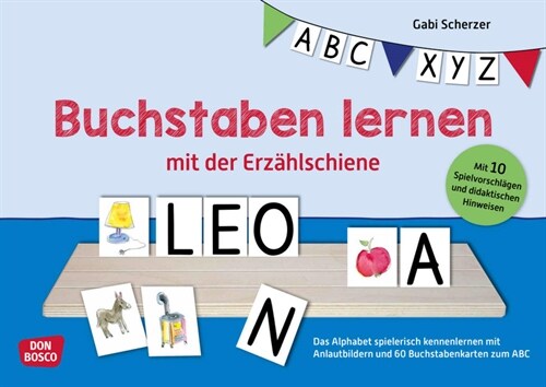 Buchstaben lernen mit der Erzahlschiene (Cards)