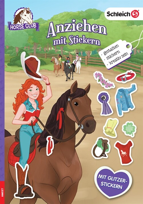 SCHLEICH Horse Club - Anziehen mit Stickern (Paperback)