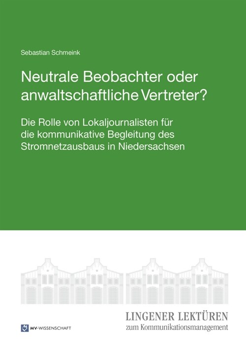 Neutrale Beobachter oder anwaltschaftliche Vertreter (Book)