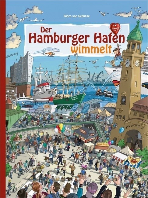 Der Hamburger Hafen wimmelt (Hardcover)