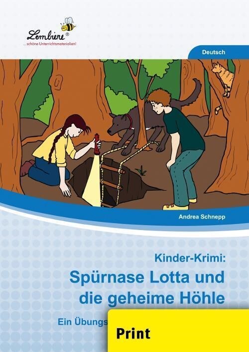 Kinder-Krimi: Spurnase Lotta und die geheime Hohle (Pamphlet)