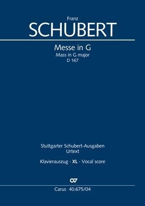 Messe in G (Klavierauszug XL) (Sheet Music)