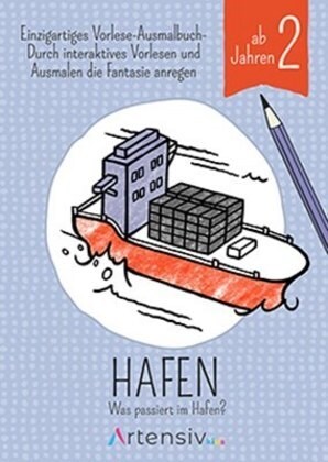 Hafen - Malbuch ab 2 Jahren (Hardcover)