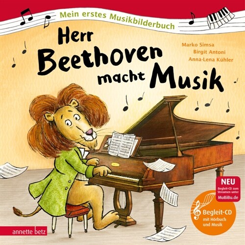 Herr Beethoven macht Musik, m. Audio-CD (Hardcover)