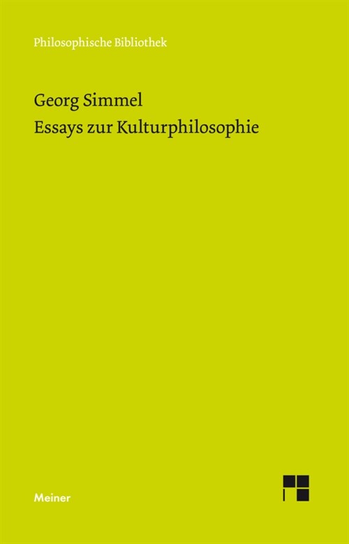 Essays zur Kulturphilosophie (Paperback)