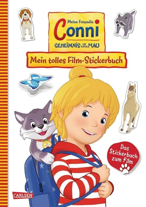 Meine Freundin Conni - Geheimnis um Kater Mau. Mein tolles Film-Stickerbuch (Paperback)