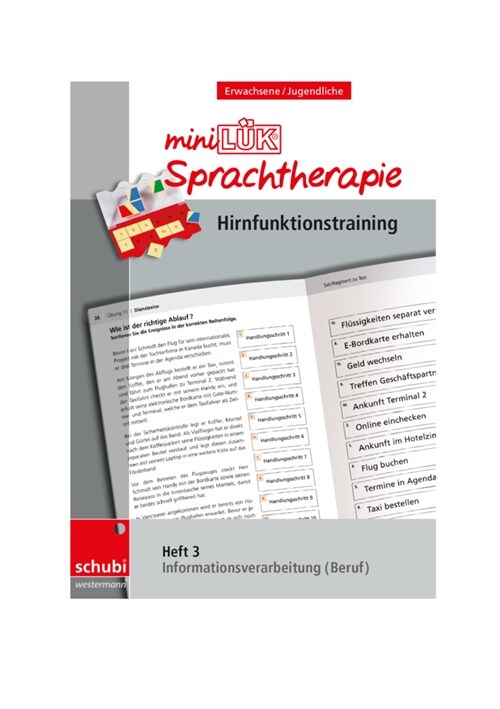 miniLUK-Sprachtherapie - Hirnfunktionstraining. H.3 (Pamphlet)