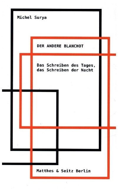 Der andere Blanchot (Paperback)