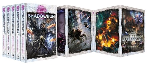 Shadowrun Grundregelwerk, 6. Edition, Spielgruppenbundle (Hardcover)