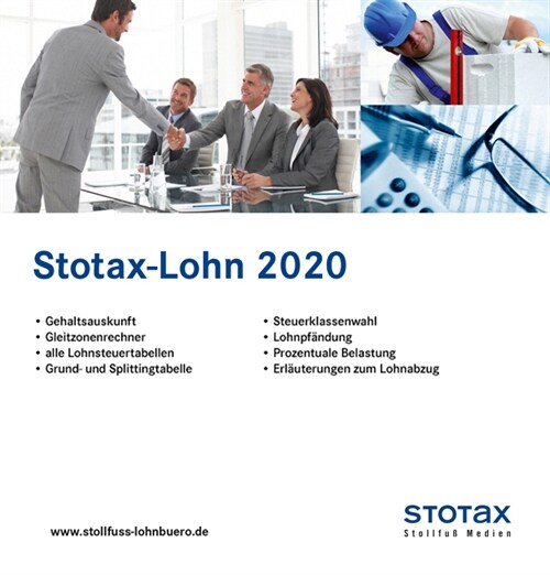 Stotax-Lohn 2020, CD-ROM (CD-ROM)