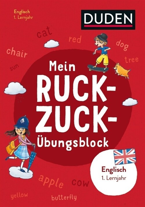 Mein Ruckzuck-Ubungsblock Englisch 1. Lernjahr (Paperback)