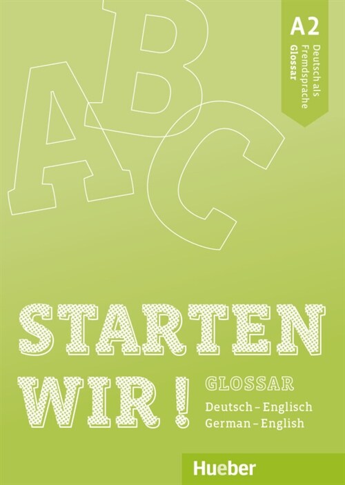 Starten wir! A2 - Glossar Deutsch-Englisch / German-English (Pamphlet)