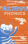 [중고] Mr. Bugs Phonics 2 (Tape 2개, 한국어 + 영어)