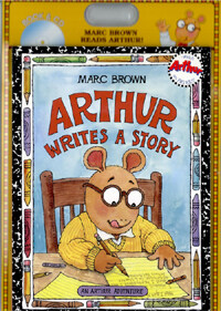 Arthur Writes a Story (책 + CD 1장) -Marc Brown Reads Arthur! - An Arthur Adventure