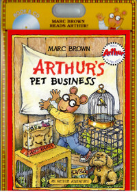 Arthur's Pet Business (책 + CD 1장) -Marc Brown Reads Arthur! - An Arthur Adventure