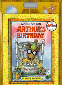 Arthur's Birthday (책 + CD 1장) -Marc Brown Reads Arthur! - An Arthur Adventure