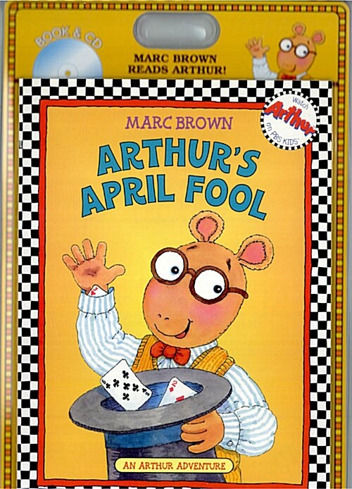 Arthurs April Fool (책 + CD 1장) -Marc Brown Reads Arthur!