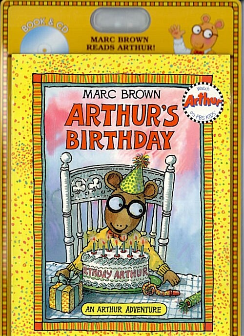 Arthurs Birthday (책 + CD 1장) -Marc Brown Reads Arthur!