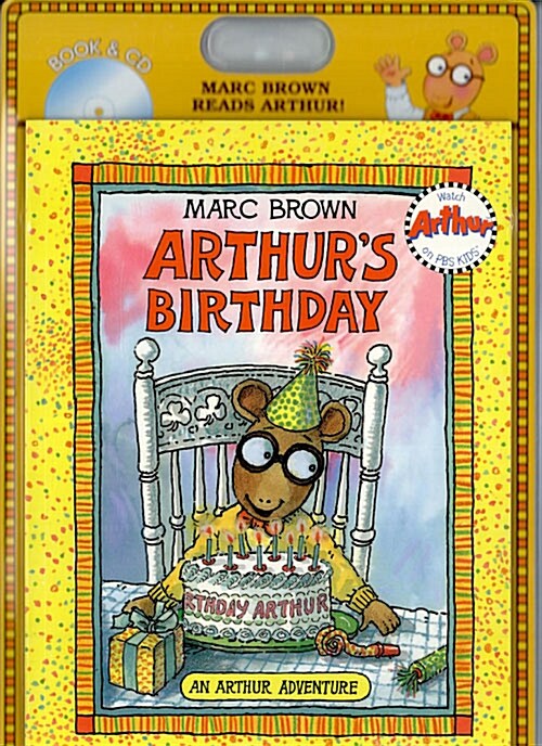 [중고] Arthur‘s Birthday (책 + CD 1장) -Marc Brown Reads Arthur!