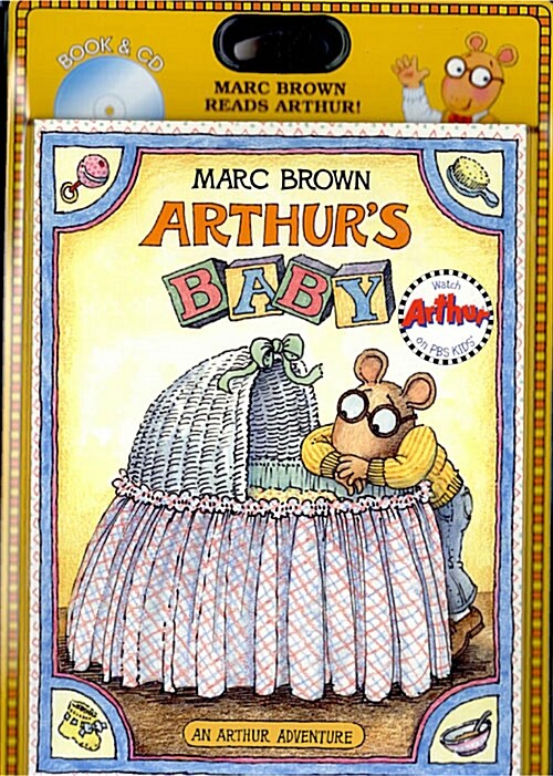 Arthurs Baby (책 + CD 1장) -Marc Brown Reads Arthur!