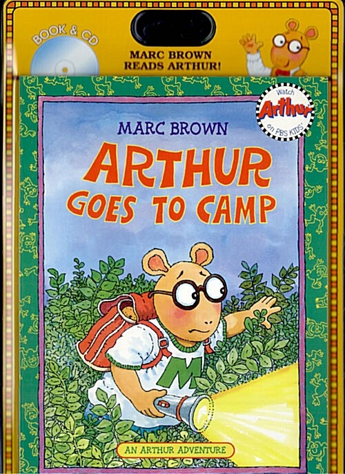 Arthur Goes To Camp (책 + CD 1장) -Marc Brown Reads Arthur!