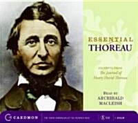 Essential Thoreau CD: Excerpts from the Journal of Henry David Thoreau (Audio CD)