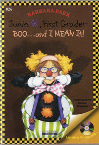 Junie B. Jones #24 : First Grader (Boo...and I Mean It!) (Paperback + CD)