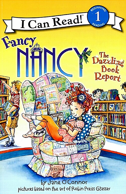 [중고] Fancy Nancy: The Dazzling Book Report (Paperback)