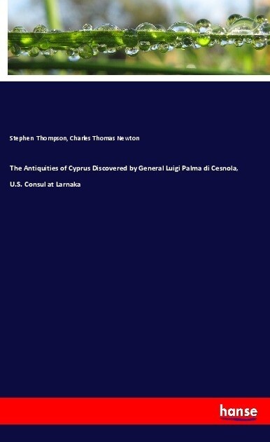 The Antiquities of Cyprus Discovered by General Luigi Palma di Cesnola, U.S. Consul at Larnaka (Paperback)
