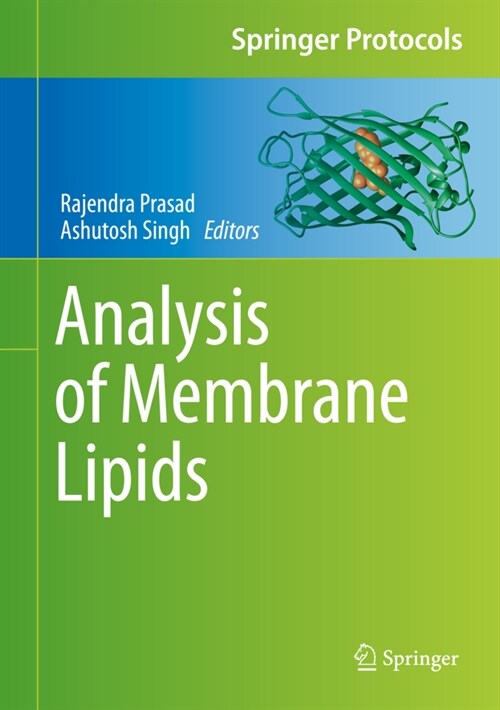 Analysis of Membrane Lipids (Hardcover)