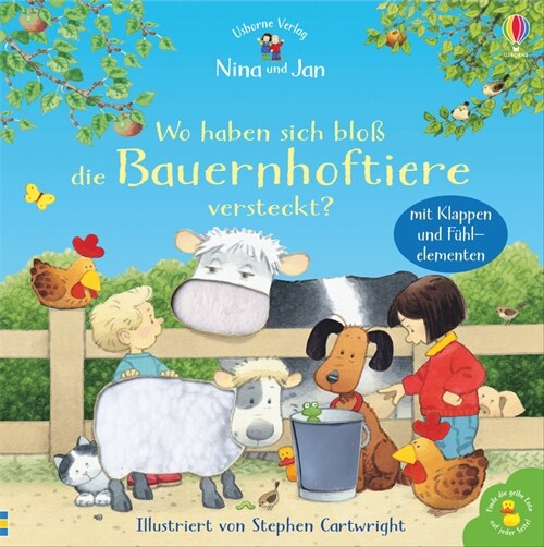 Nina und Jan - Wo haben sich bloß die Bauernhoftiere versteckt (Hardcover)