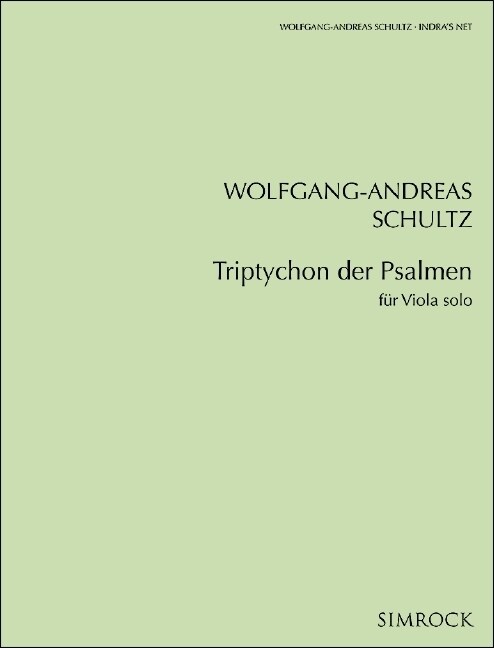 Triptychon der Psalmen (Sheet Music)