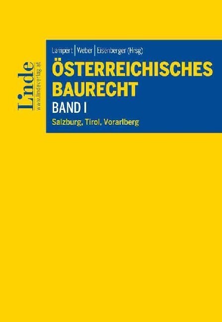 Osterreichisches Baurecht Band I (Paperback)