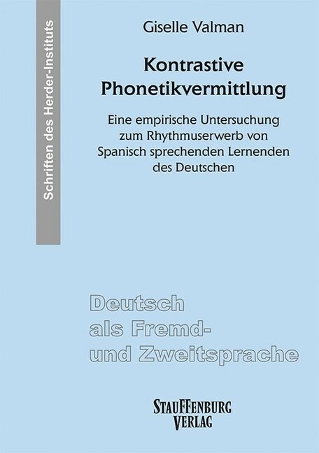 Kontrastive Phonetikvermittlung (Paperback)
