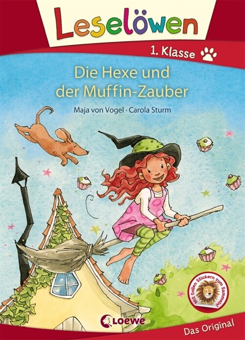 Leselowen 1. Klasse - Die Hexe und der Muffin-Zauber (Hardcover)